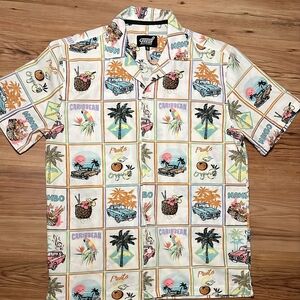 Fresh Casual Button Down Shirt Soft Pastels